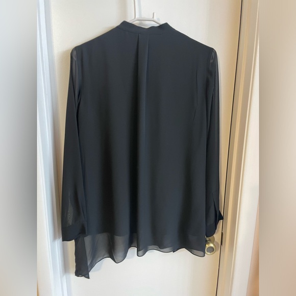 All saints Abi long sleeve drape over top size medium new without tags - Picture 2 of 2